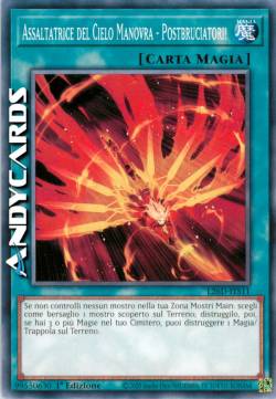 ASSALTATRICE DEL CIELO MANOVRA - POSTBRUCIATORI!