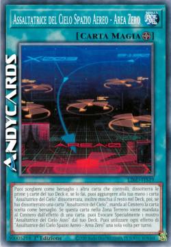 ASSALTATRICE DEL CIELO SPAZIO AEREO - AREA ZERO