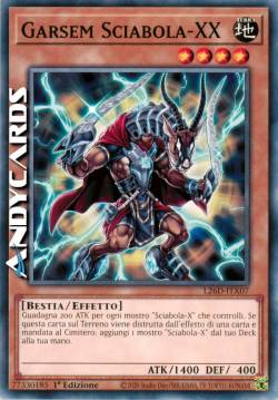 GARSEM SCIABOLA -XX