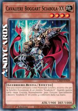 CAVALIERE BOGGART SCIABOLA-XX