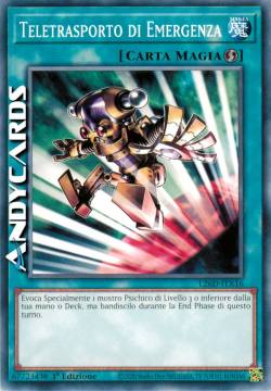 TELETRASPORTO DI EMERGENZA