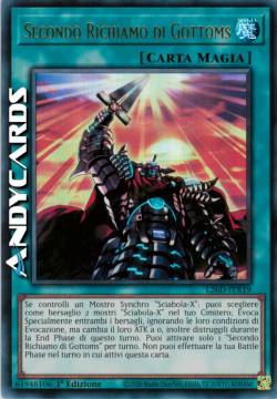 SECONDO RICHIAMO DI GOTTOMS