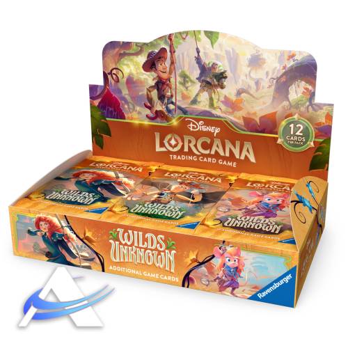 Box Di Bustine Disney Lorcana - Lande Sconosciute  - EN
