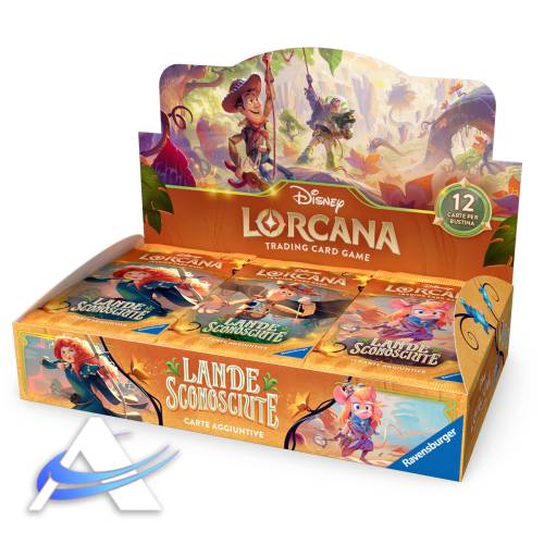 Box Di Bustine Disney Lorcana - Lande Sconosciute  - IT