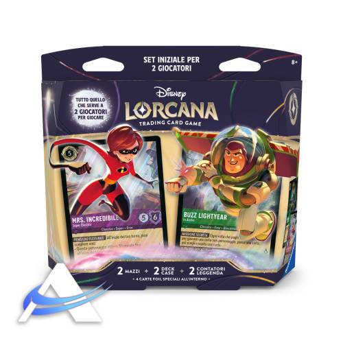 Starter Deck Disney Lorcana - 2 Giocatori - Lande Sconosciute - IT
