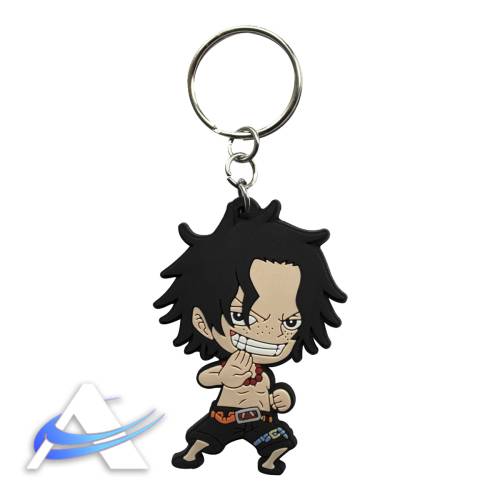 ONE PIECE - Keychain PVC - "Ace SD"