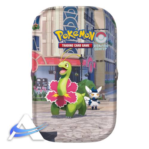 Mini Tin Mega Evolution - Lumiose City - Meganium and Meowstic - IT