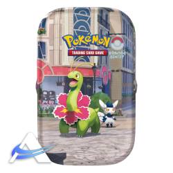 Mini Tin Mega Evolution - Lumiose City - Meganium and Meowstic - IT