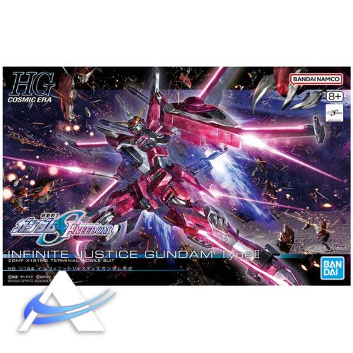 Gunpla High Grade - Gundam - Infinity Justice Gundam Type 2 - Model Kit 1/144