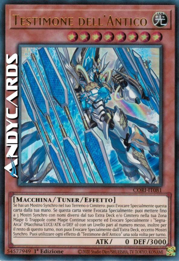 Witness of the Ancient | AndyCards Srl
