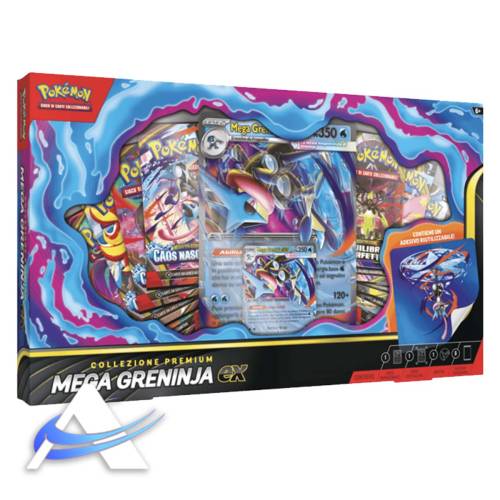 Collezione Premium con adesivo Mega Greninja-ex - IT