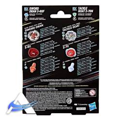 Beyblade X - Double Pack - Sword Dran 3-60F + Tackle Goat 2-70N