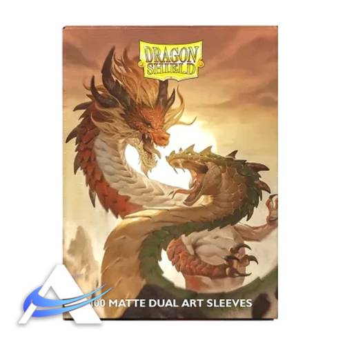 Bustine Protettive Standard Dragon Shield - DUAL ART Wood Snake 2025