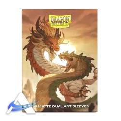 Bustine Protettive Standard Dragon Shield - DUAL ART Wood Snake 2025