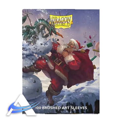 Bustine Protettive Standard Dragon Shield - Brushed Art Natale 2025