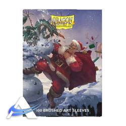 Bustine Protettive Standard Dragon Shield - Brushed Art Natale 2025