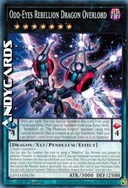 Odd-Eyes Rebellion Dragon Overlord