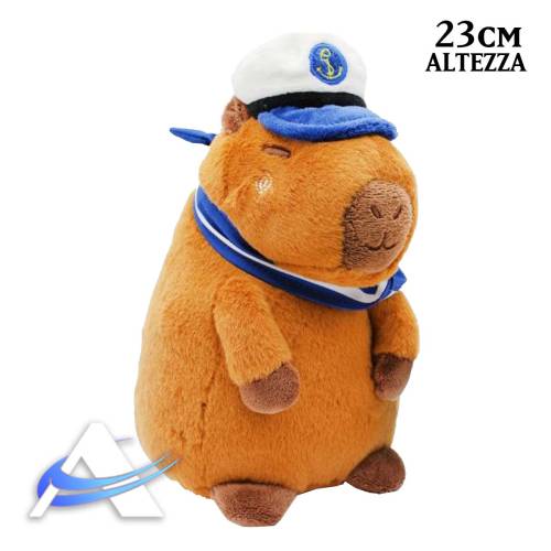 Peluche Capybara  - Capy Captain ( 23 cm)