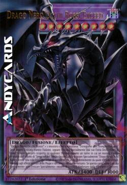 Drago Nero Occhi Rossi Exceed