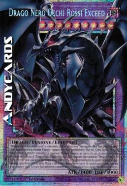 Drago Nero Occhi Rossi Exceed