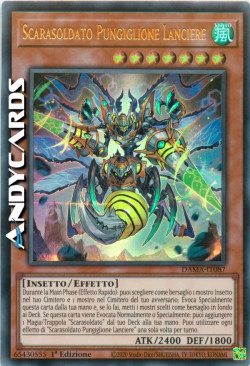 Scarasoldato Pungiglione Lanciere