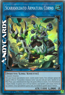 Scarasoldato Armatura Corno
