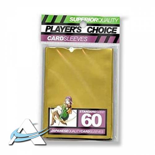 Player's Choice Standard Sleeves - Gold