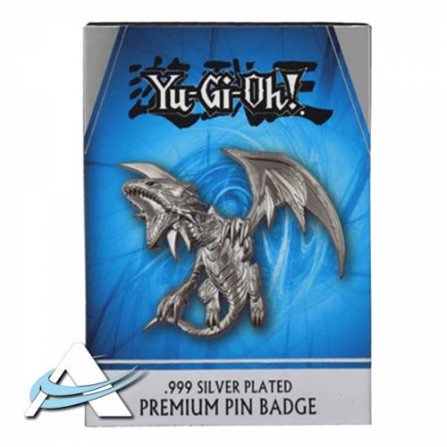 Blue-Eyes White Dragon - Premium Pin Silver Plated