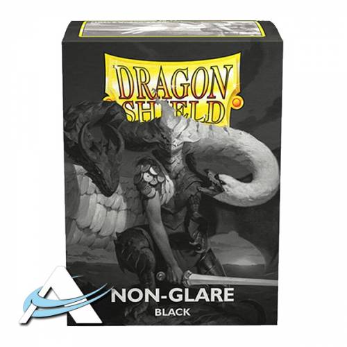 Dragon Shield Standard Sleeves - MATTE NON GLARE Black